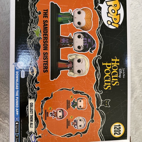 the sanderson sisters, billy butcherson, dani and binx funko pop - Picture 2 of 9
